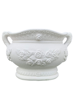 Vaso Sofi' Ovale - Bianco - Notaro Manufatti