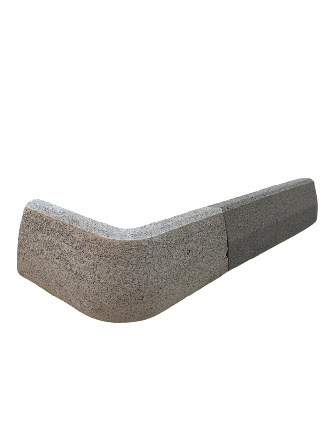 Cordolo Ferri in Cemento per Aiuole e Marciapiedi - Grigio - Notaro Manufatti