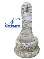 Fontana a Colonna Elodie Anticata Effetto Pietra - Notaro Manufatti