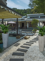 Vaso Onda Tondo Anticato Beige - Notaro Manufatti