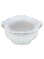 Vaso Sofi' Ovale - Bianco - Notaro Manufatti