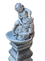 Fontana Ekinops completa di Base Anticata Grigia - Notaro Manufatti