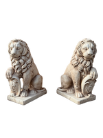 Coppia di Leoni Media Sx/Dx - Notaro Manufatti