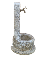 Fontana a Colonna Elodie Anticata Effetto Pietra - Notaro Manufatti