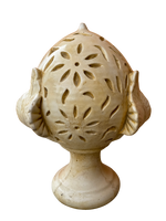 Pigna o Pumo Pugliese con Tre Foglie Anticato Giallo - Notaro Manufatti