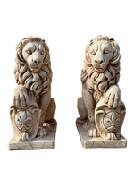 Coppia di Leoni Media Sx/Dx - Notaro Manufatti