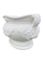 Vaso Sofi' Ovale - Bianco - Notaro Manufatti