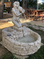 Fontana Laghetto Piccolo con Porta Vaso - Notaro Manufatti