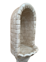 Nicchia o Cupola Modello Conchiglia Anticata Beige - Notaro Manufatti