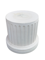 Base Aurea Tonda Gigante - Bianco - Notaro Manufatti