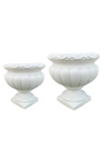 Vaso Ciano - Bianco - Notaro Manufatti