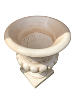 Vaso Ciano Gigante Anticato Marrone - Notaro Manufatti