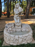 Fontana Laghetto Piccolo con Porta Vaso - Notaro Manufatti