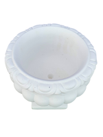 Vaso Ciano - Bianco - Notaro Manufatti