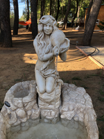 Fontana Laghetto Piccolo con Porta Vaso - Notaro Manufatti