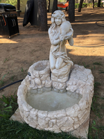 Fontana Laghetto Piccolo con Porta Vaso - Notaro Manufatti