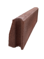 Cordolo Ferri in Cemento per Aiuole e Marciapiedi - Rosso - Notaro Manufatti