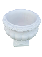 Vaso Ciano - Bianco - Notaro Manufatti