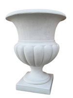 Vaso Ciano Gigante - Bianco - Notaro Manufatti