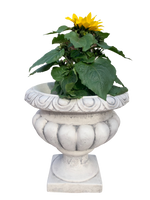 Vaso Ciano Anticato Grigio - Notaro Manufatti