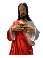 Sacro Cuore – statua religiosa in vetroresina - Notaro Manufatti