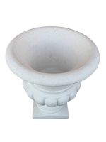 Vaso Ciano Gigante - Bianco - Notaro Manufatti