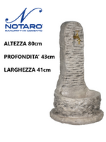 Fontana a Colonna Elodie Anticata Grigia - Notaro Manufatti