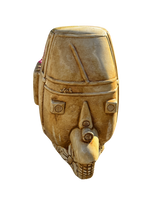 Ape Piaggio Porta Vaso Anticato Giallo - Notaro Manufatti