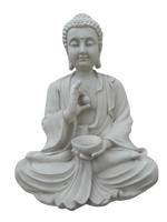 Buddha Gigante - Bianco - Notaro Manufatti