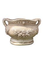 Vaso Sofi' Ovale Anticato Marrone - Notaro Manufatti