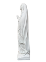 Madonna Lourdes 80 cm - Bianco - Notaro Manufatti