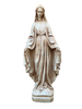madonna-immacolata-miracolosa-base-quadrata-in-cemento-h60-anticato-marrone