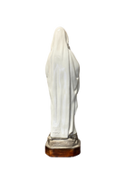Statua della Madonna di Lourdes in Vetroresina – Dipinta a Mano - Notaro Manufatti