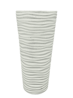 Vaso Onda Tondo - Bianco - Notaro Manufatti