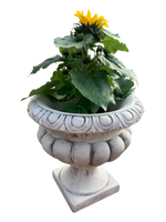 Vaso Ciano Anticato Grigio - Notaro Manufatti