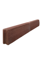 Cordolo Ferri in Cemento per Aiuole e Marciapiedi - Rosso - Notaro Manufatti