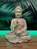 Buddha Gigante Anticato Beige - Notaro Manufatti