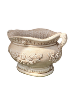 Vaso Sofi' Ovale Anticato Marrone - Notaro Manufatti