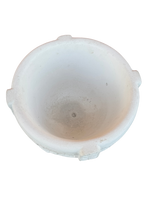 Vaso Bacco In Cemento - Bianco - Notaro Manufatti