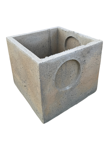 Pozzetto In Calcestruzzo Con Fondo - Notaro Manufatti