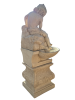 Fontana Ekinops completa di Base Anticata Beige - Notaro Manufatti