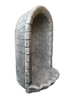 Nicchia o Cupola Modello Conchiglia Anticata Grigia - Notaro Manufatti