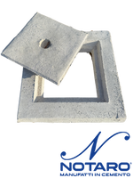 Coperchio o Chiusini per Pozzetti in Cemento - Rinforzato e Made in Italy - Notaro Manufatti