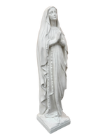 Madonna Lourdes 80 cm - Bianco - Notaro Manufatti