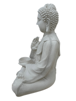 Buddha Gigante - Bianco - Notaro Manufatti