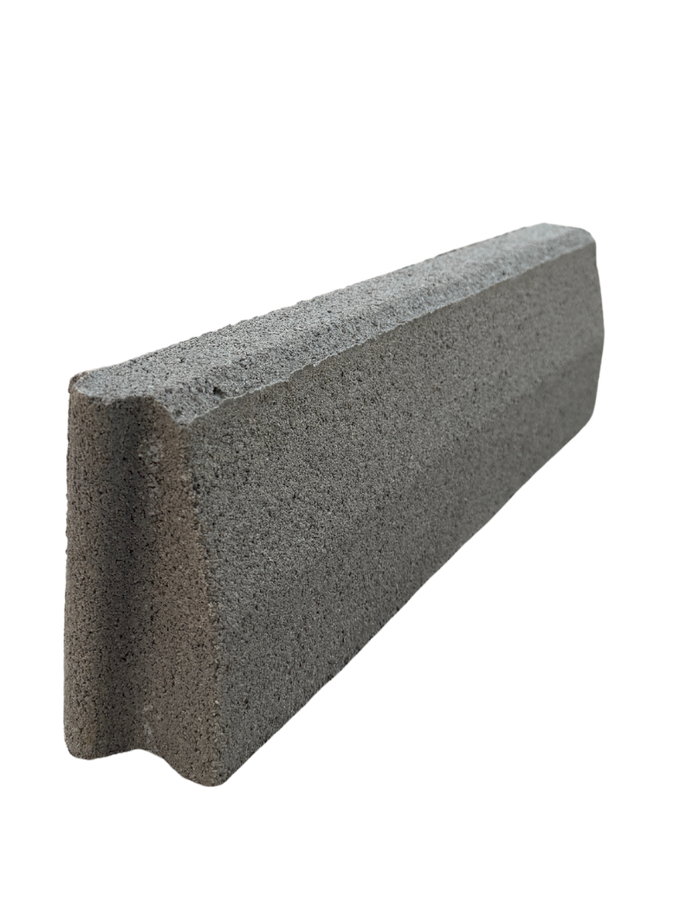 Cordolo Ferri in Cemento per Aiuole e Marciapiedi - Grigio - Notaro Manufatti