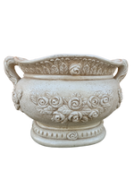 Vaso Sofi' Ovale Anticato Beige - Notaro Manufatti