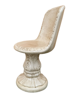 Sedia con Schienale Anticata Beige - Notaro Manufatti