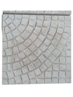 Set di 4 Mattoni per Ombrellone cm. 50x50 - Beige Anticato - Notaro Manufatti