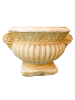 Vaso Fabio Anticato Giallo - Notaro Manufatti